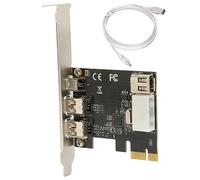 PCIE 1X to 1394A Card 4 Ports PCIE Firewire 1394A High Speed 2.5Gbps Bandwidth PCIe Firewire Card for PC Server