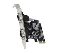 PCIe 1x To Double RS232 Serials Port Adapter High Bandwidth 2.5Gbps For Stable Data Transfer In Industrial Applications Pciexpress Port Converter