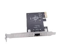 PCIe 2.5Gbps Card Metal Shielded RJ45 Connector 10/100/1000Mbps Auto-Negotiation PCIe Gigabit Ethernet Card