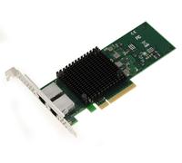 KALEA-INFORMATIQUE PC and Server Card PCIe 3.0 x8 DUAL ethernet RJ45 10G 5G 2.5G 1G 2 PORTS with Intel X710-T2 Chipset