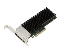 KALEA-INFORMATIQUE 3.0 x8 QUAD ethernet RJ45 10G 5G 2.5G 1G 4 PORTS PCIe PC Card and Server with Intel X710-T4 Chipset