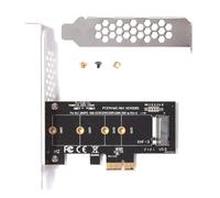 PCIE 3.0 X1 to NVME SSD M2 Adapter Card, M.2 PCIe Adapter Support 2230 2242 2260 2280