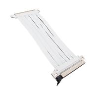 PCIe 3.0 X16 Graphics Card Extender Riser Cable, 180 Degree Flexible High Shielding Graphics Card Cable, Easy Installation, Stable Signal, PCB Design, Widely Compatible (50cm)