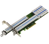 KALEA-INFORMATIQUE PCIe 3.0 x8 Controller Card for 2 SSD M.2 NVMe M Key HARWARE Raid 0 1, JBOD with Pull-Out Drawer Racks and Hotplug