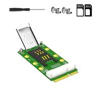 PCIe 3G Module To PCIe Adapter Card Holder Slot Supports WWAN LTE PCIe Card 3G LTE Module