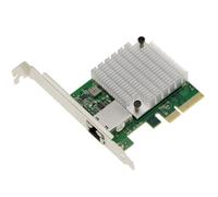KALEA-INFORMATIQUE PCIe 4.0 10 Gigabit Ethernet 1 Port RJ45 10G Network Controller Card with AQUANTIA AQC113C-B1 Chipset Low and High Profile
