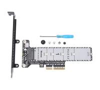 PCIe 5.0 to M.2 NVMe Adapter Card Full Height Low Profile Support 2230 2242 2260 2280 22110 SSDs for Window Mac Linux