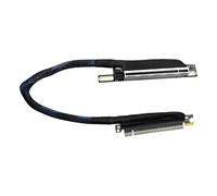 PCIe 5.0 X16 GPU Extension Cable 270 Degree Flexible Braided Cord Right Entry For Fast Speed Graphics Card Stability Graphics Extension Cable