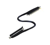 PCIe 5.0 X16 Graphics Card Extension Cable 180Degree Angled Left Exit Right Entry For Optimal Airflows Low Signals Loss