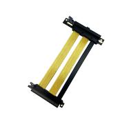 PCIe 5.0 X16 Riser Cable - 90 GPU Extension Cable 32GT/S Speed for RTX5090/4090 & RX 7900 XTX, Mining Rig, WRX80/TRX40