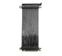 PCIe 5.0 X16 Thin Flat Ribbon Cable 180 Degree Parallel Design For GPU Solid Disk Fast Speed And Stability GPU Extension Cable