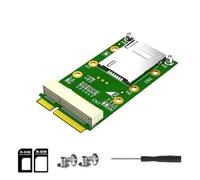 PCIe Adapter With Card Slot For 3G WWAN LTE Card With Elastic Card Holder Converters 3G LTE Networking
