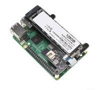 PCIe-Based M.2 NVMe SSD Expansion Board for Raspberry Pi 5 to Extend Storage Without Hardware Capacity Limits (X1001+FAN+128GB)