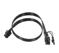 PCIE Cable for Cor/sair Ps/us,PCIE Cable for Therm/altake,60cm PS/U 8 Pin to 6+2 Pin Male to Male GPU Adapter,Modular Power Supply Extension Cable,Pc Cable Extensions,Ps/u Cable Extensions,60cm