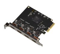 KALEA-INFORMATIQUE PCIe card for HDMI stream capture. Records up to 4 streams simultaneously WITHOUT COMPRESSION. HD and 4K compatible.