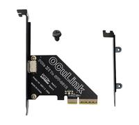 PCIE Expansion Board, 4.0 Extension Card, U.2 SSD Adapter, High Data Transmission Rates Easy installation Low Latency Sturdy Suitable for Graphics, Black