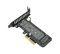 Pcie Expansion Card,64Gbps Hard Disk Adapter | Pcie Expansion Board - for Controller Data Cable Desktop PC Computer Network Workplace