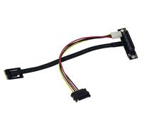 PCIe Gen 3.0 4X To M2 E A Key Riser Adapter - Cable Length 20Cm