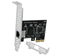 PCIE-I225 PCE x1 Interface to 2.5GbE RJ45 Ports Network Adapter for Windows 11, 10 64bit and Windows Server 2019, 2022, Intel I225V Ethernet Controller, 2.5GbE PCIE NIC Card