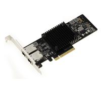 KALEA-INFORMATIQUE Lan ethernet 10G 5G 2.5G 1G 2 PORTS PCIe controller card - RJ45 connectors with Intel X550AT2 chipset