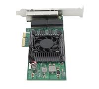 PCIE Network Card, 4 Port PCIE X4 Gigabit Network Card Adapter for Intel I211 Chip, Quad RJ45 Ports, PCI Express 2.1 X4, 100/1000bps High Speed PCI Express Gigabit Ethernet Card