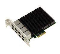 PCIe Network Card 8 Ports LAN GIGABIT ETHERNET RJ45 10 100 1000Mb INTEL I350