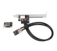 PCIe Network Card, Mini PCIe Gigabit Ethernet Network Card with LED Light & RJ 45 Port for Windows/for Windows Server/for Linux