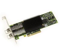 KALEA-INFORMATIQUE 8G Fibre LAN 2 Port SFP PCIe Network Controller Card - Emulex LPE12002-M8 - With 2 SFP+ 850nm LC MMF Modules supplied