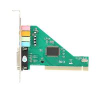 PCIe Sound Card, Channel 4.1 Internal Audio Karte Stereo Surround, for Computer Desktop Music Synthesizer, Traditional Sound Card 120dB