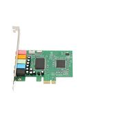 PCIe Sound Card EAX Technology Support DirectSound 3D A3D 5 1 Channel | EAX A3D DirectSound 3D, 5 1 Channel PCIe Interface, Low Profile Bracket Included, Great for Old Games Legacy