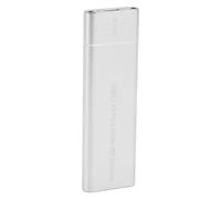 PCIe SSD Enclosure, Ultra Slim M.2 NVMe SSD Enclosure Aluminum Alloy High Speed 2TB Capacity 10Gbps for 2230 2242 SSD (Type A to C and Type C to C Cable)