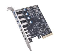 PCIe To 4 Port USB 3.2 And 4 Port TypeC Expansion Card ASM3142+VL822+VL822 Control 20Gbps Fast Speed For Desktop PCIe Expansion Card