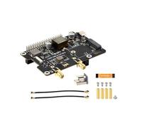PCIe To M.2 E KEY with PoE HAT Expansion Board for Raspberry Pi 5, Support Various 2230 Size NGFF (M.2 E Key) Wireless NIC, Support Power Over Ethernet, IEEE 802.3af/at PoE Network Standard