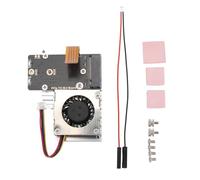 PCIe to M2 Adapter Board Integrated 8Gbps Aluminium Oxide PCIe to M2 Adapter with Cooling Fan for Pi 5 NVMe HAT for 5