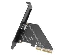 PCIe to Oculink SFF-8612 Adapter External Graphics Card for NVMe SSD GPU EGPU, PCIe 4.0 X4 to Oculink for OS X, for Wins, for Linux