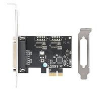 PCIe to Parallel Port Card, LPT Printer Adapter with DB25 Interface, IEEE 1284 Compliant for Printers Scanners Programmers, Compatible with Linux OS X