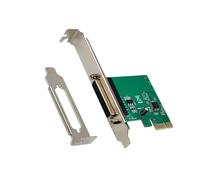 PCIe To Parallel Port Expansion Card PCIE To DB25 Easy Installation Expansion Card Low Profile Bracket Printer