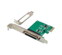 PCIe To Parallel Port Expansion Card PCIE To DB25 Easy Installation Expansion Card Low Profile Bracket Parallel Port