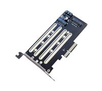 PCIE To Solid States Disk Adapter To PCIe4.0 Expansion Card Risers With Bracket For 2230 2242 2260 2280 Solid States Disk NVMe Adapter