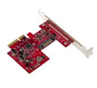 PCIE USB 3.1 - 10 GB - 2 Ports On Rear Bracket - TYPE C - Chipset ASM1142