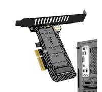 PCIe USB Card, Hard Disk Adapter 64 Gbps | PCIe Expansion Card | Data Cable for Controller for Laptop and Workstation