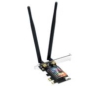 PCIE WiFi 7 with Bth 5.4, BE200 Chipset Supporting 6GHz, MU-MIMO, 802.11be Standard, Compatible with Windows 10/11 64 bit, High Transmission Rates, Ideal for Desktop Connectivity