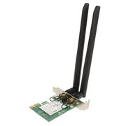 PCIE WiFi Card, 2.4GHz 5GHz Dual Band Support, High Speed Transmission Half Height Network Card Adapter, Fast Stable Wireless Network Connections for Win Systems