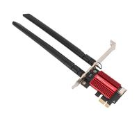 PCIe WiFi Card for Desktop PC,BT4.1,802.11a,1200Mbps 2.4Ghz and 5Ghz Dual Band Wireless Adapter with 2 8dBi Antennas for Windows 7 8 10