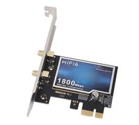PCIE Wireless Network Card 1800Mbps WiFi 5 AX1800 Dual Band Gigabit Adapter5.3, RTL8852 Chip for Desktop Computers