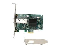 PCIe X1 Single SFP Port Network Card, 1000Mbps LC Port PCI Express Ethernet LAN Adapter, Gigabit Ethernet Technology with Flexible I/O Virtualization, for Linux for Server