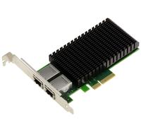 KALEA-INFORMATIQUE PCIe x4 Network Controller Card with 2 Ports 10 Gigabit Ethernet RJ45 with Intel X550 Chipset 10G