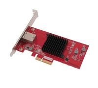 PCIe3.0 4x Network Card, RJ45 Single Port Ethernet Adapter for Data Center Media Server, High Speed, Fast Data Transfer, Advanced Technology