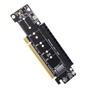 PCIE4.0 Lane Distribution Expansion Card 8+4+4 For Optimizing Systems Capabilities Multiple Lane PCIE Adapter