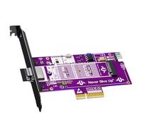 PCIe5.0 4X NVMe Disk Adapter Card Featuring Real Time and Backward Compatibility PCIe4.0 PCIE3